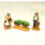 santons les vendangeurs taille 6- 7 cm