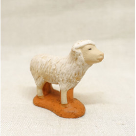 Santon de Provence de 7cm le berger et son mouton Chez BEAUTÉ-MONDE 