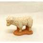 Santon mouton tête droite 6cm