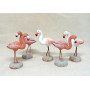 Santon flamant rose  7CM