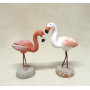 Santon flamant rose 9 cm