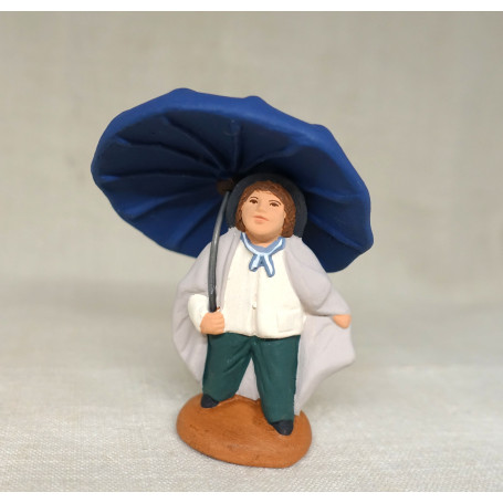Santon enfant parapluie 7CM