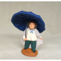 Santon enfant parapluie 7CM