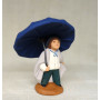 Santon enfant parapluie 6-7CM