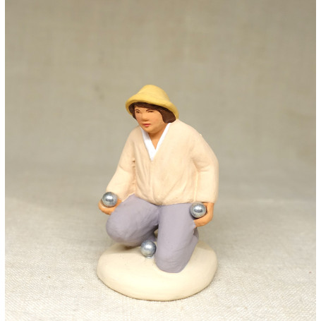 Santon Jo bouliste 7 cm