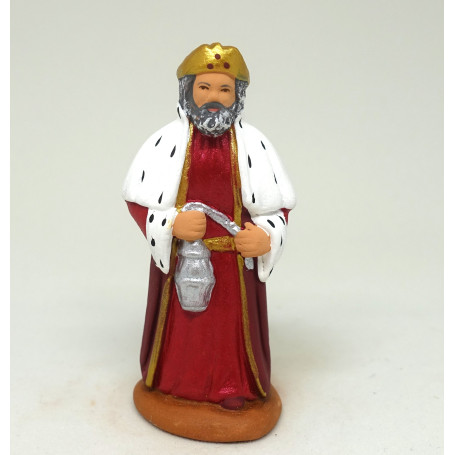 Santon roi mage Gaspard 7cm