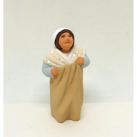 Santons course en sac 7 cm