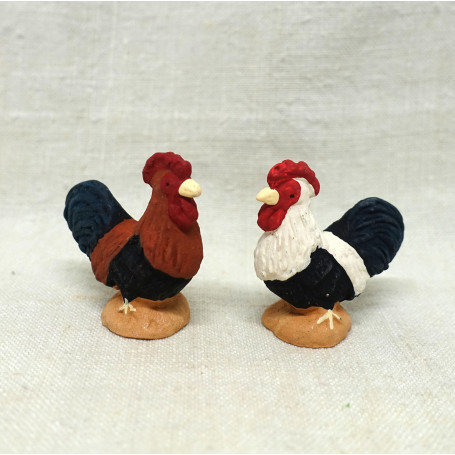 Santon coq 7cm