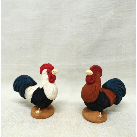 Santon coq 9cm