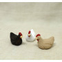 Poule couve 7cm