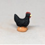 santon poule 7cm