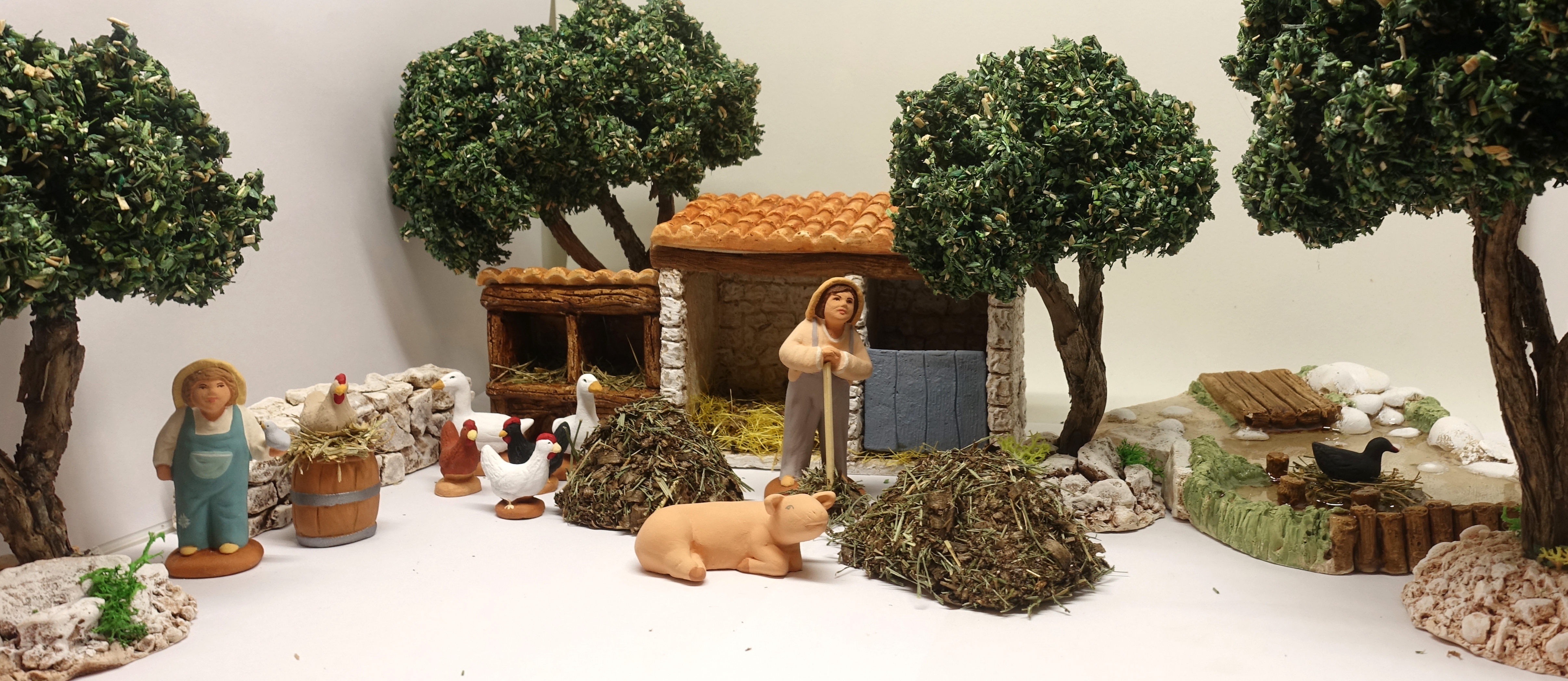 santon de Provence troupeau de mouton